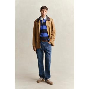GANT Chambray Collar Striped Heavy Rugger